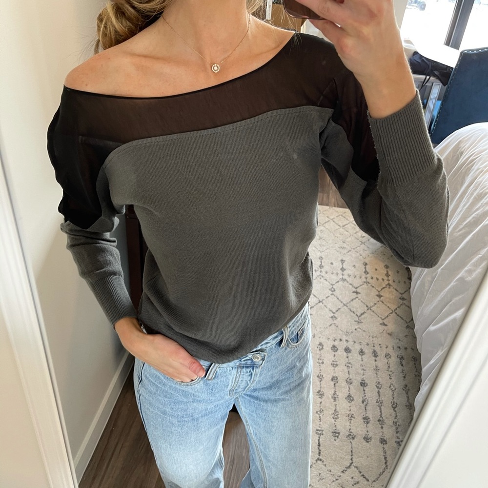 Urban Outfitters Nom de Plume Grey Sweater